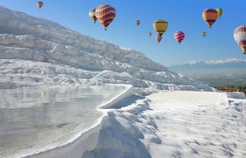 Bu il Pamukkaleni 811 mindən çox turist ziyarət edib