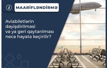 Aviabiletlərin dəyişdirilməsi və ya geri qaytarılması necə həyata keçirilir?