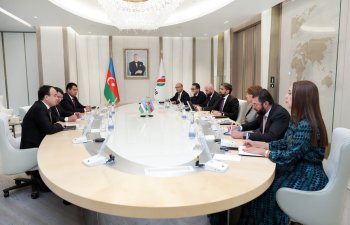 SOCAR-ın prezidenti Özbəkistanın energetika naziri ilə görüşüb