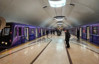 Bakıda metrodan istifadə edən sərnişinlərin sayı açıqlandı