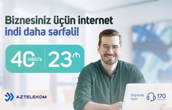 “Aztelekom” MMC-nin biznes subyektləri üçün yeni tarif paketləri artıq satışdadır