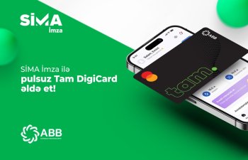 SİMA İmza ilə pulsuz Tam DigiCard əldə et!