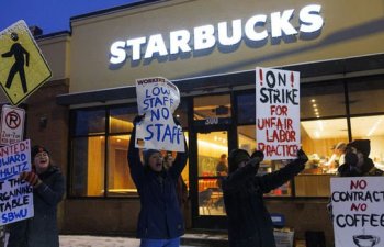 Starbucks işçiləri tarixi tətilə hazırlaşır