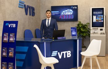 Bank VTB (Azərbaycan) Xırdalanda məlumat stendi istifadəyə verib