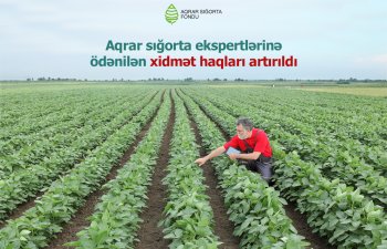 Aqrar sığorta ekspertlərinə ödənilən xidmət haqları artırılıb 