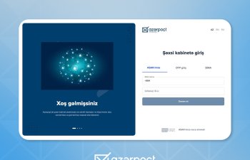 “Azərpoçt” MMC “İnternet bankçılıq” xidmətini istifadəyə verib