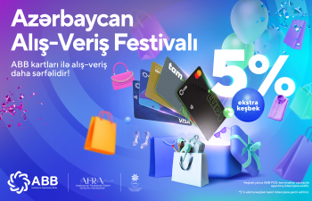 ABB-nin baş sponsorluğu ilə alış-veriş festivalı davam edir! 