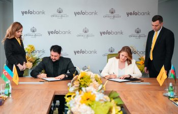 Yelo Bank ilə Azərbaycan Dövlət Akademik Opera və Balet Teatrı arasında müqavilə imzalanıb