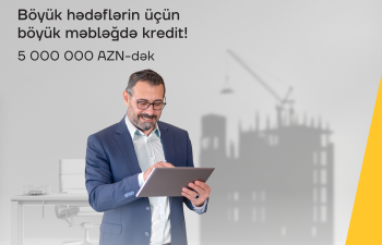 Yelo Bank ilə biznes hədəflərinizə çatmaq asandır