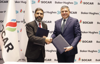 SOCAR və “Baker Hughes” şirkəti arasında Əməkdaşlıq Sazişi imzalanıb