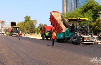 Yeni yol infrastrukuturunun yaradılması istiqamətində işlər davam etdirilir