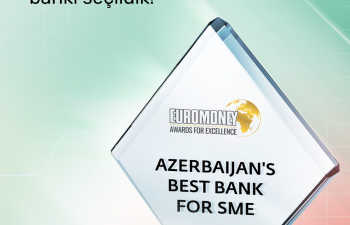 “PAŞA Bank” “Euromoney” beynəlxalq nəşri tərəfindən “Azərbaycanın ən yaxşı KOS bankı” mükafatına layiq görülüb