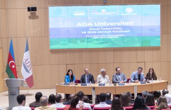 ADA-da İtaliya-Azərbaycan Universiteti layihəsi çərçivəsində bakalavrlarla görüş keçirilib