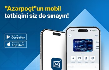 “AzPost Mobile” tətbiqi istifadəyə verilib