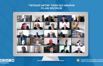 “İqtisadi artım” işçi qrupunun növbəti iclası keçirilib - İİTKM