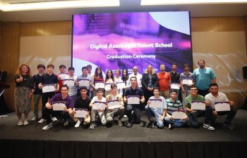 "Digital Azerbaijan Talent School" təlim düşərgəsinin bağlanış mərasimi keçirildi