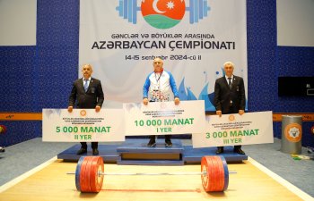 Ağırlıqqaldırma üzrə Azərbaycan çempionatı başa çatıb - AAF