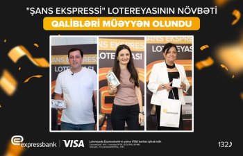 Expressbank VISA kart istifadəçilərinə hədiyyələr təqdim edib