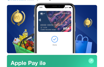 AccessBank-dan Apple Pay istifadəçilərinə sərfəli keşbek kampaniyası!