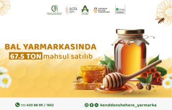 Bu il Bal yarmarkasında 67.5 ton arıçılıq məhsulu satılıb