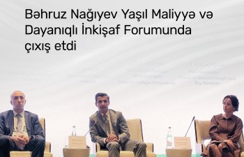 “PAŞA Bank” “Yaşıl Maliyyə və Dayanıqlı İnkişaf Forumu”nda iştirak edib