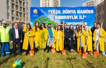 PAŞA Sığorta şirkəti “Yaşıl Bakı” əmlak sığortası məhsulunun Korporativ Sosial Məsuliyyət proqramı çərçivəsində ağacəkmə aksiyası təşkil edib