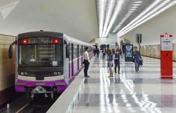 Azərbaycanda metrodan istifadə edənlərin sayı artıb