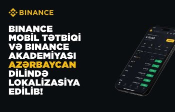 Binance mobil tətbiqi və Binance Akademiya Azərbaycan dilində istifadəyə verildi