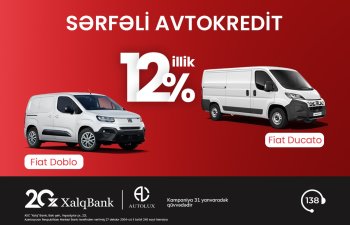 Xalq Bank-dan hüquqi şəxslər üçün sərfəli avtokredit